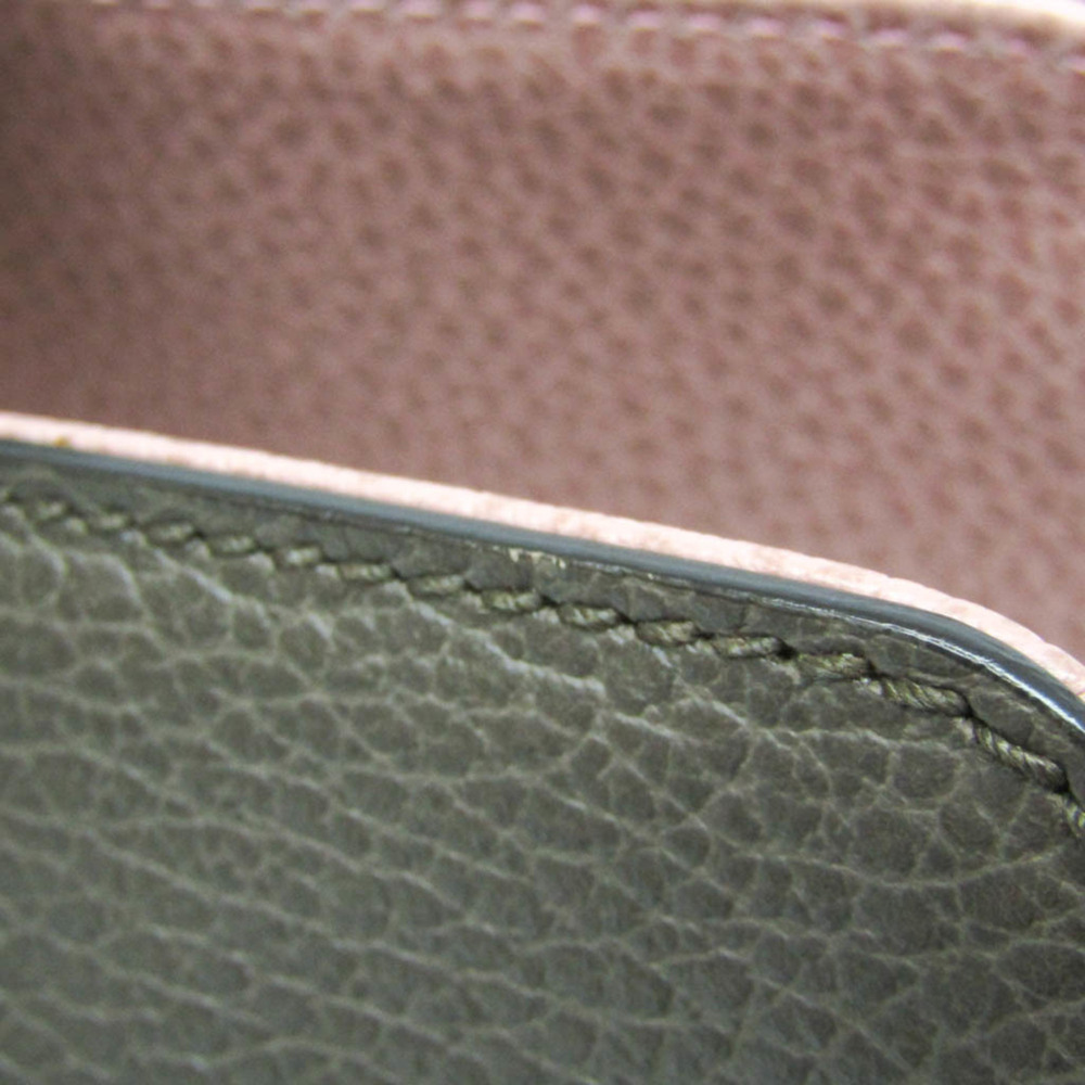 GUCCI Authentic Pink Leather Tote Bag - Picture 8 of 12